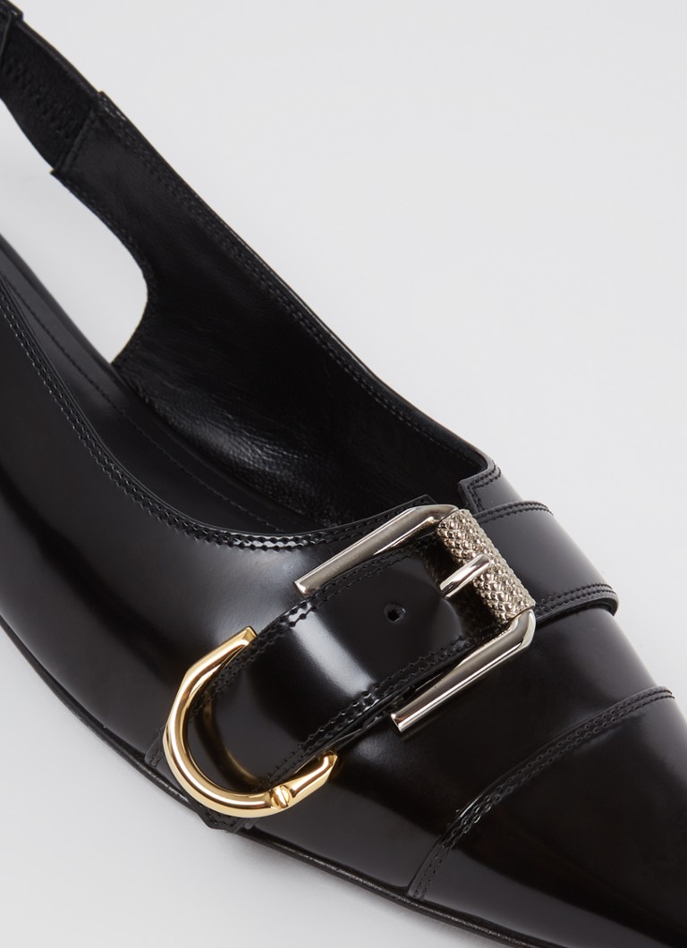 Givenchy Voyou calfskin slingback
