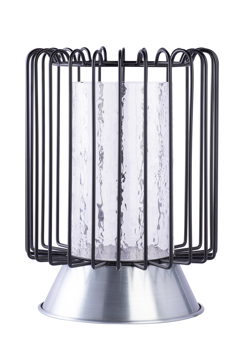 Kayoom Kerzenständer Malibu 225 Schwarz / Silber