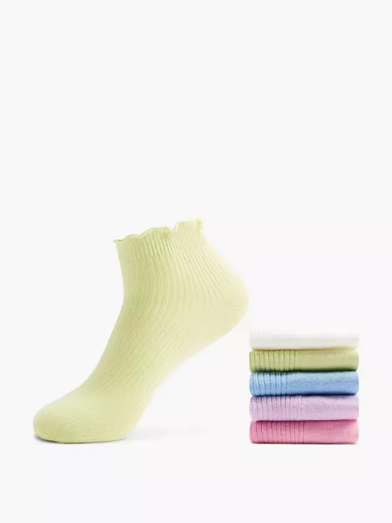 Cosy Nature 5er Pack Sneakersocken