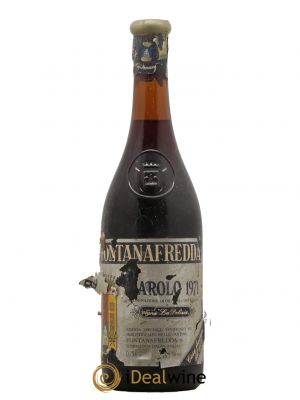 Barolo DOCG Fontanafredda Vigna la Delizia 1971 - Lot de 1 Bouteille
