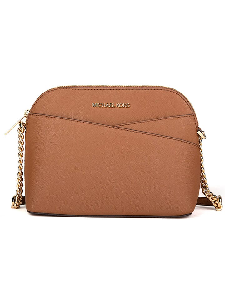 Michael Kors Leder-Umhängetasche in Hellbraun - (B)21 x (H)17 x (T)9 cm günstig kaufen onesize