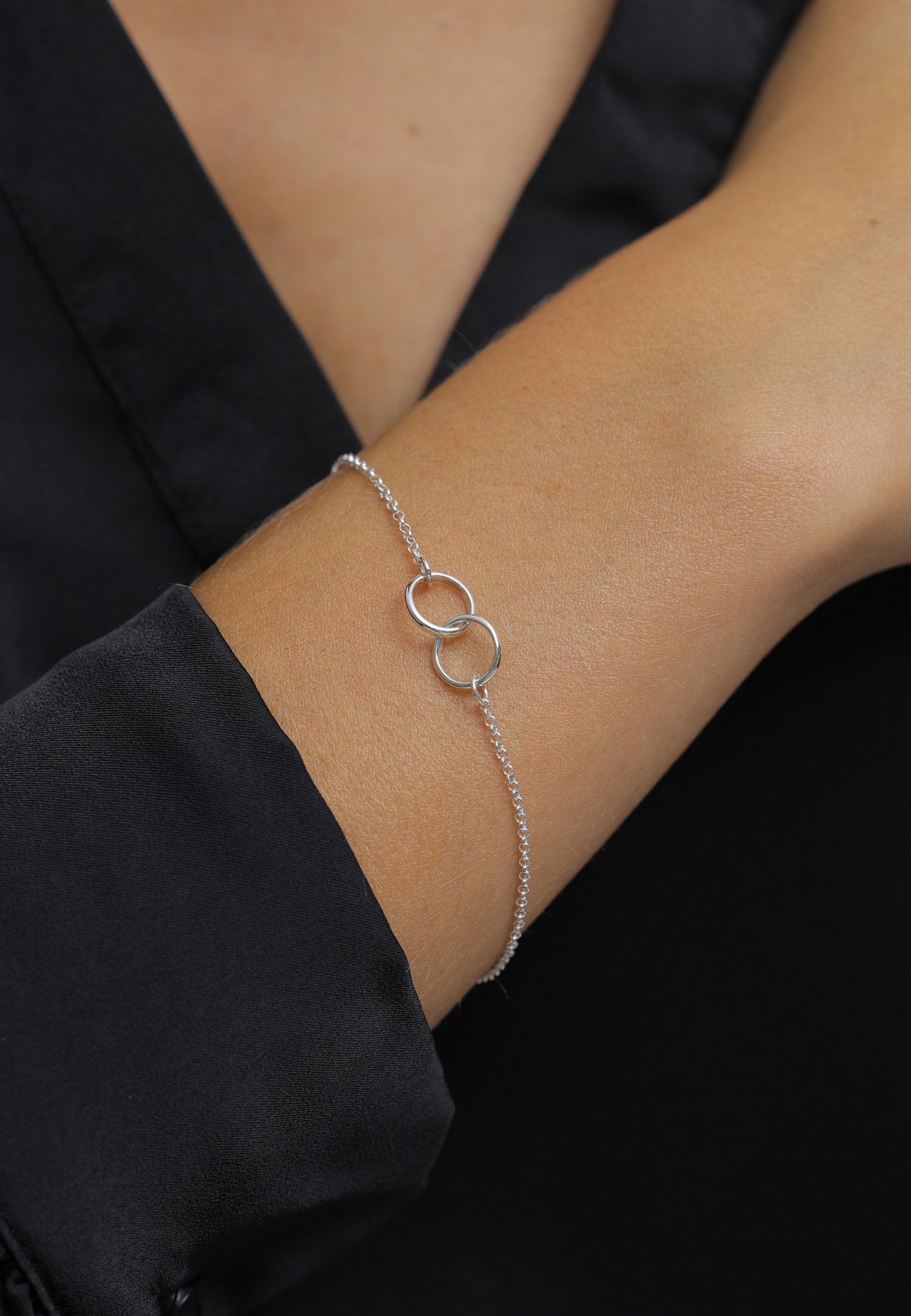 Elli Damenringe im minimalistischen Geo-Design aus 925er Sterlingsilber