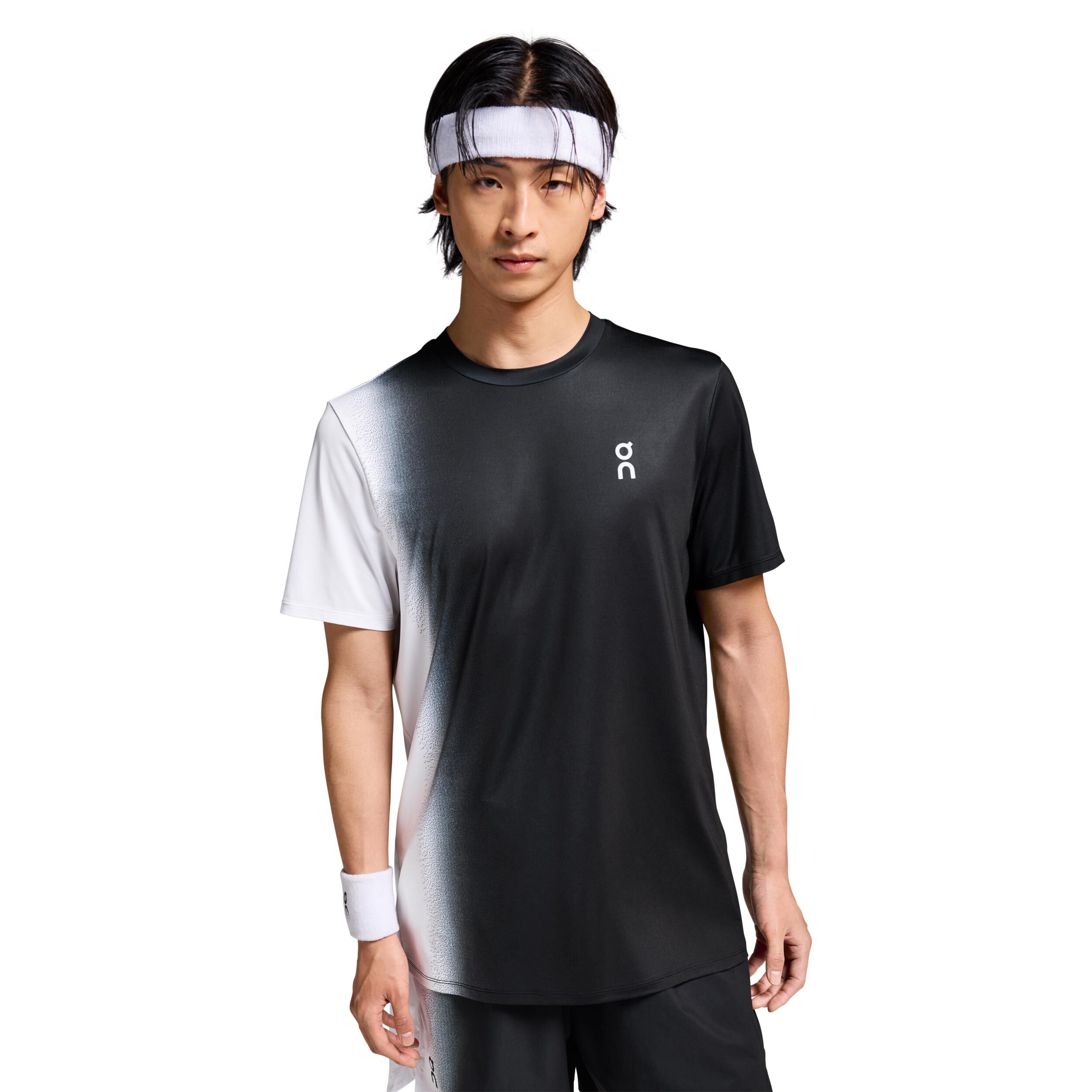 Court T-Shirt Herren - Schwarz, Weiß