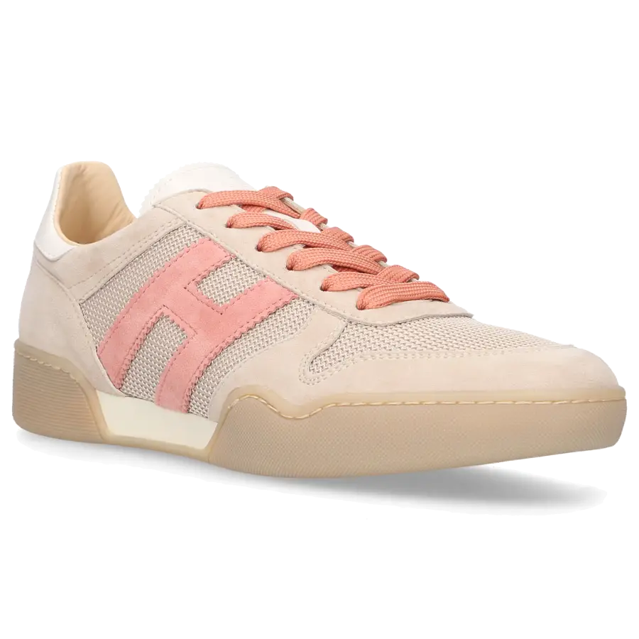 Hogan - Sneaker low H357 Veloursleder - beige