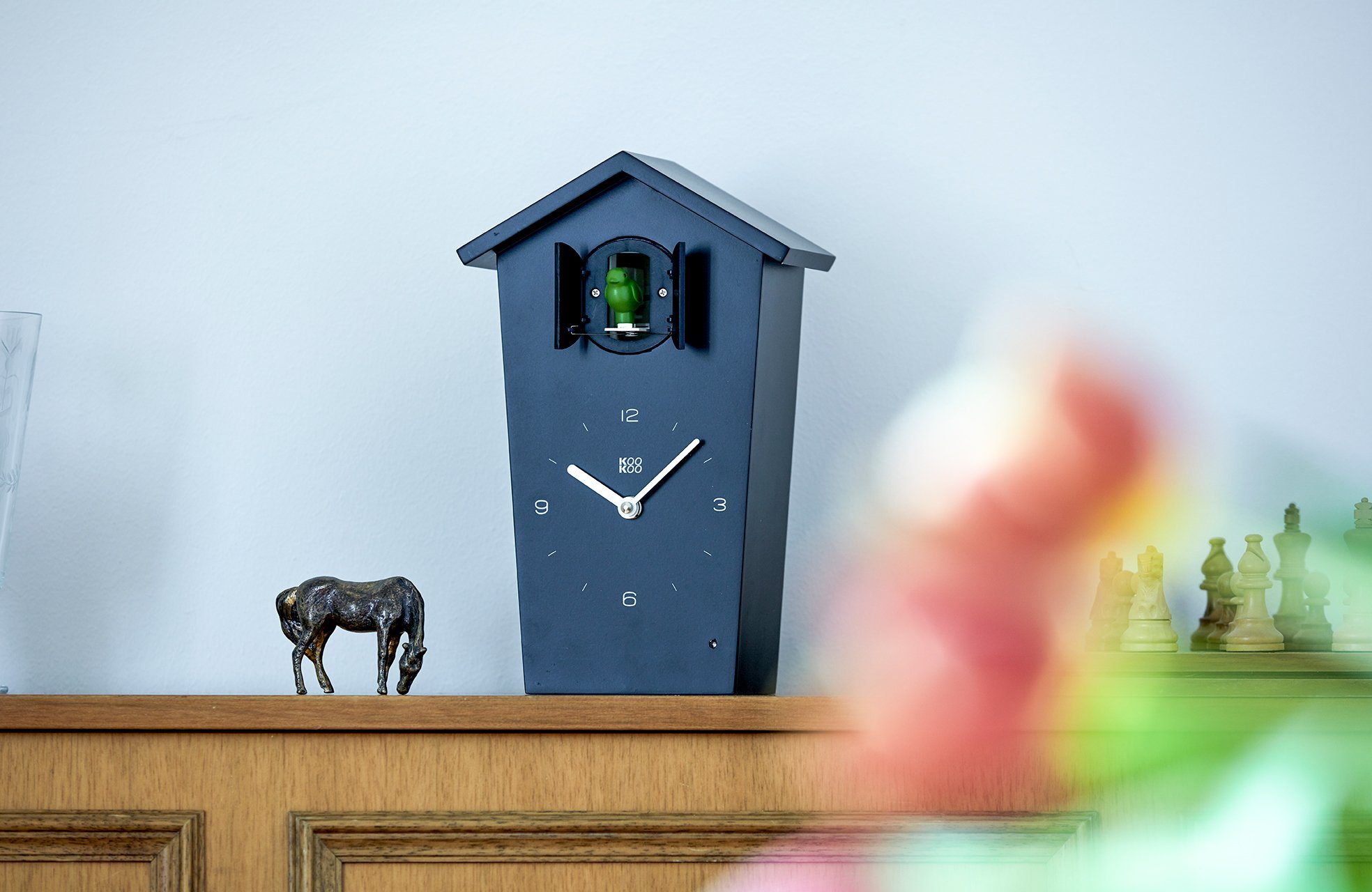 KOOKOO Pendelwanduhr BirdHouse