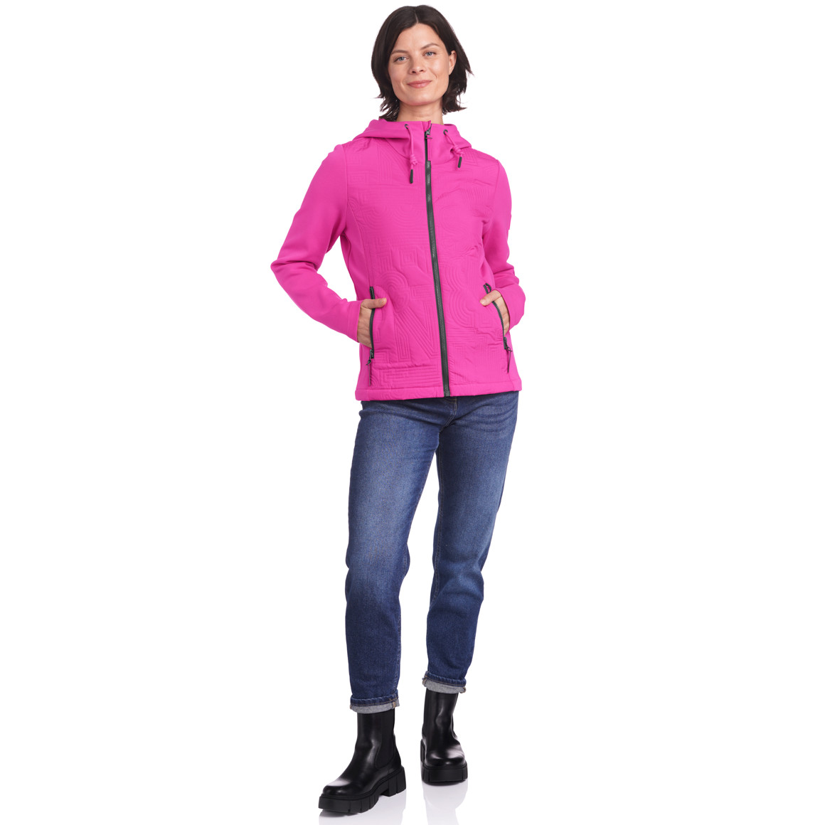 Damen Jacke mit Prägung