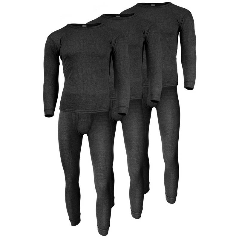 Black Snake 3 Pack Thermo Set Cushy Wscheset Herren