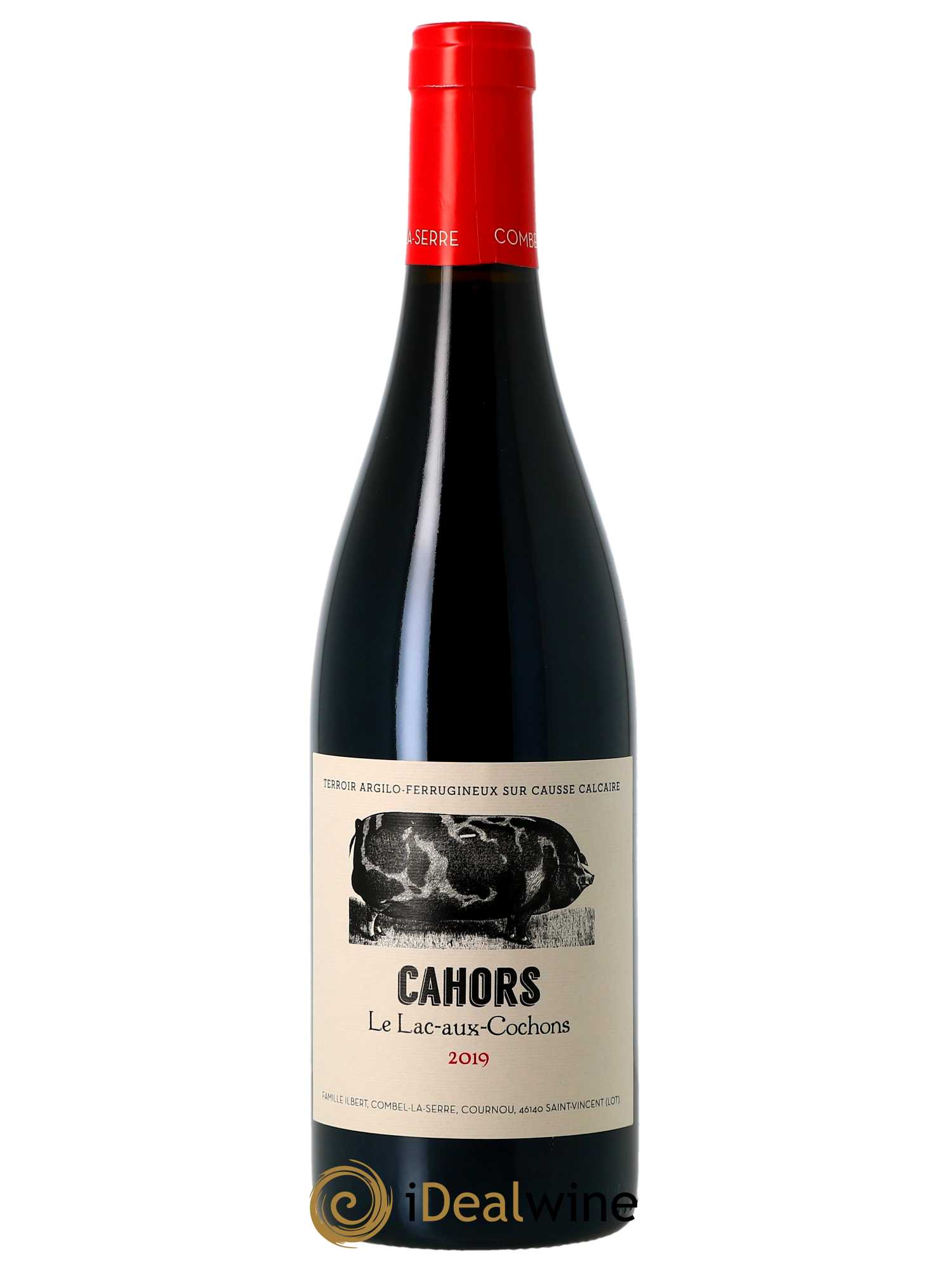 Cahors Château Combel La Serre Le Lac aux Cochons  2019 - Lot de 1 Bouteille
