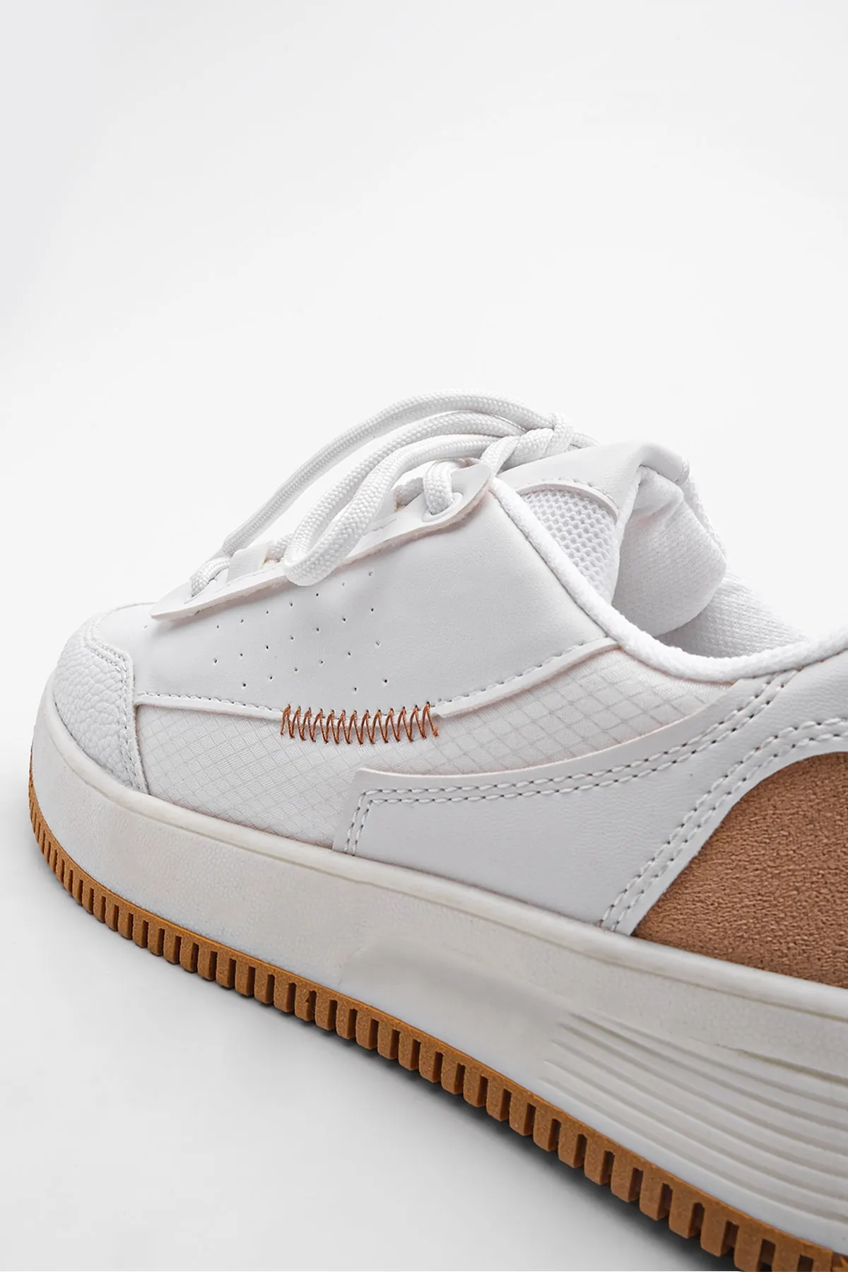 Marjin  Sneaker - Weiß - Flacher Absatz