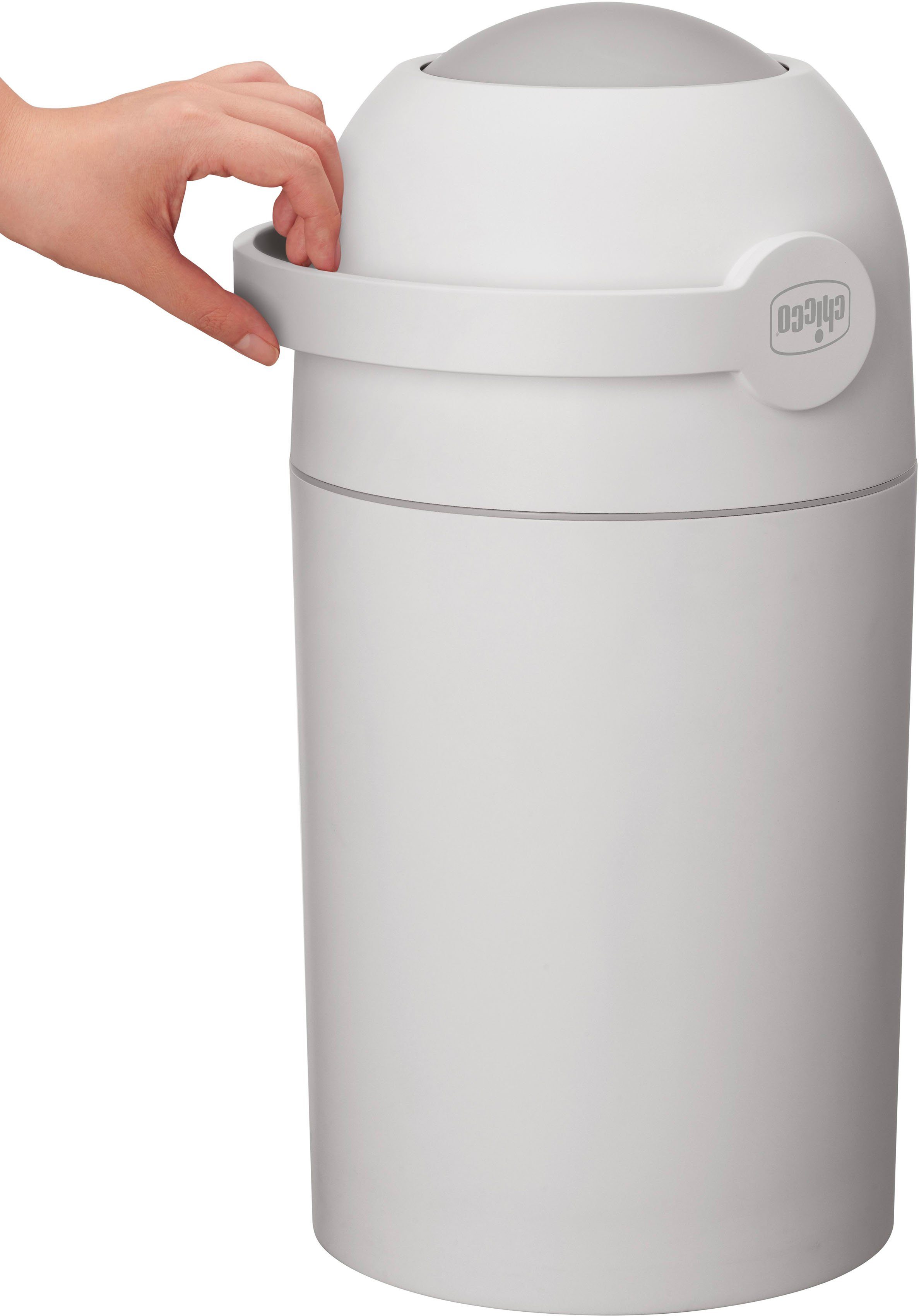 Chicco Windeleimer Odour Off, Grey