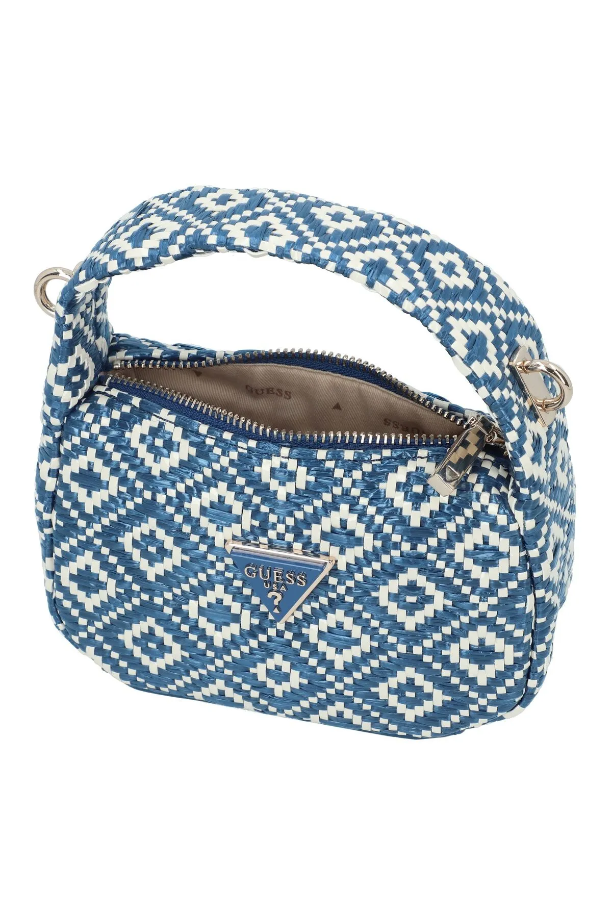 Guess  Handtasche - Blau - Unifarben