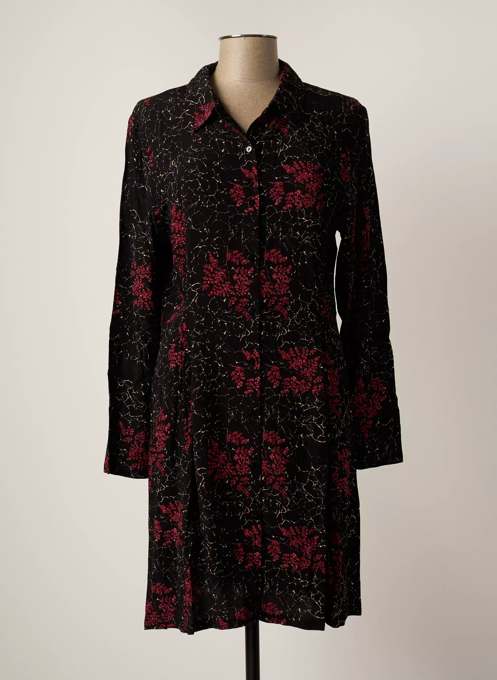 Nice Things Robes Mi Longues Femme couleur noir