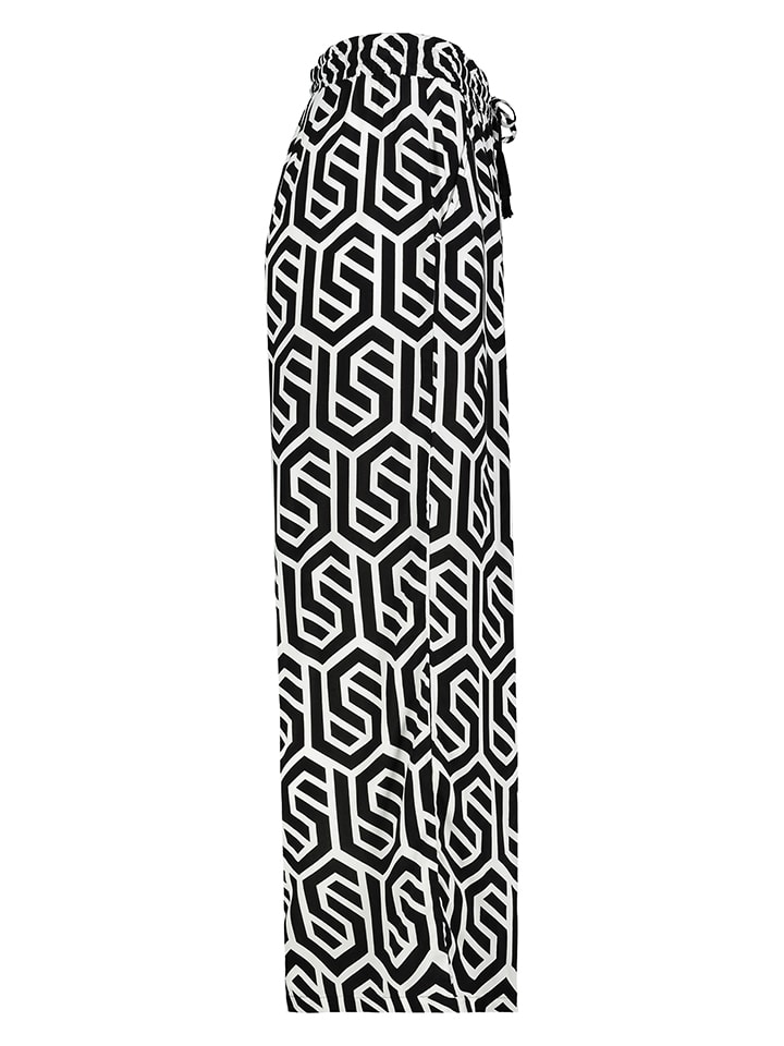 Sublevel Hose in Weiß/ Schwarz günstig kaufen