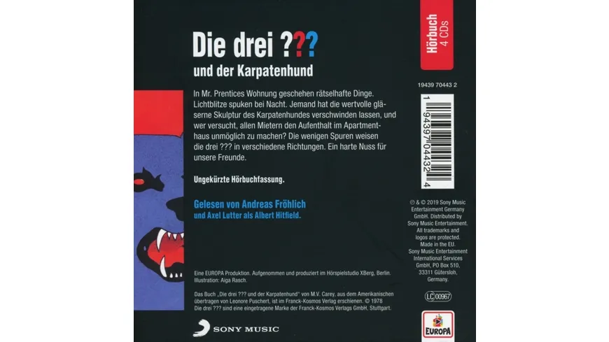 Andreas Fröhlich liest...und der Karpatenhund