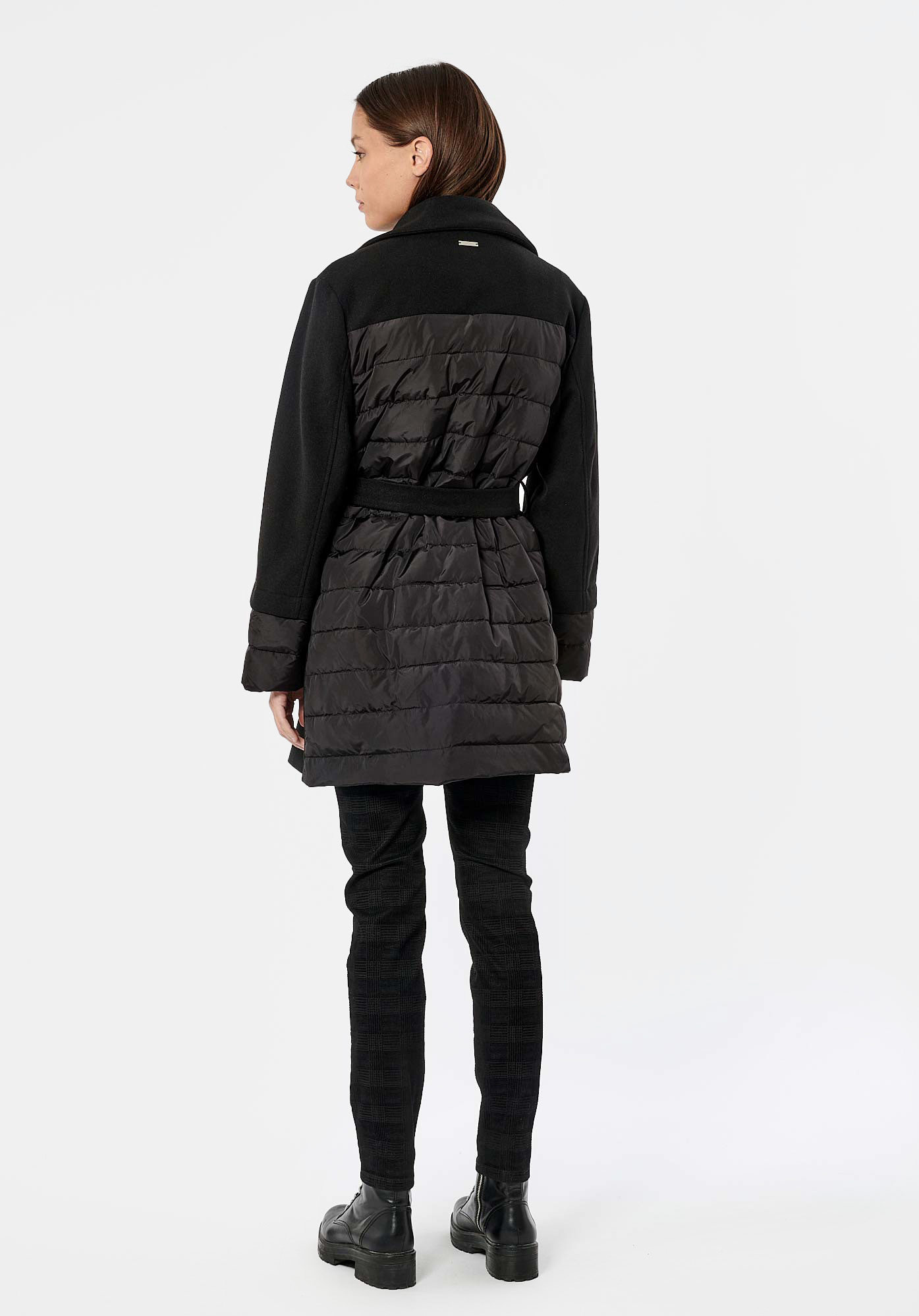 PAGA   Manteau noir femme