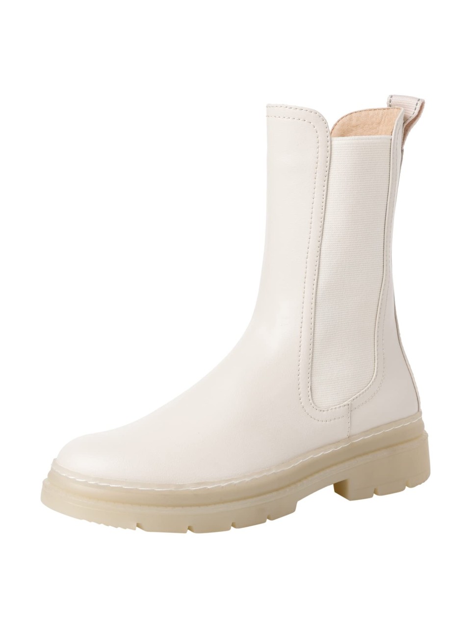 TAMARIS Chelsea Boot beige Chelsea Boot, Offwhite