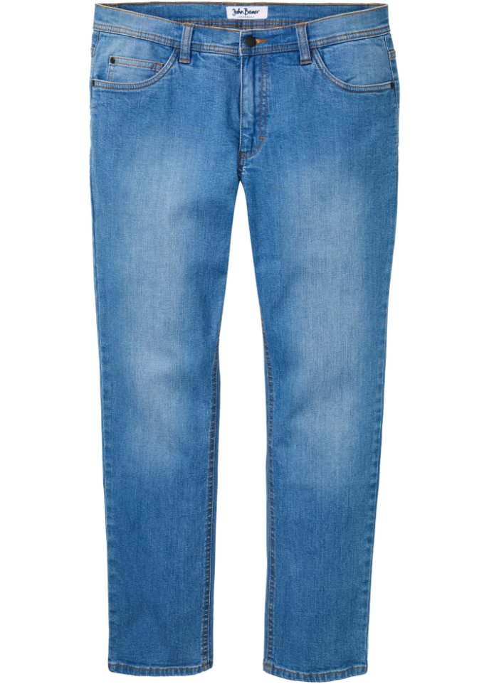 Essential Regular Fit Stretch-Jeans, Straight