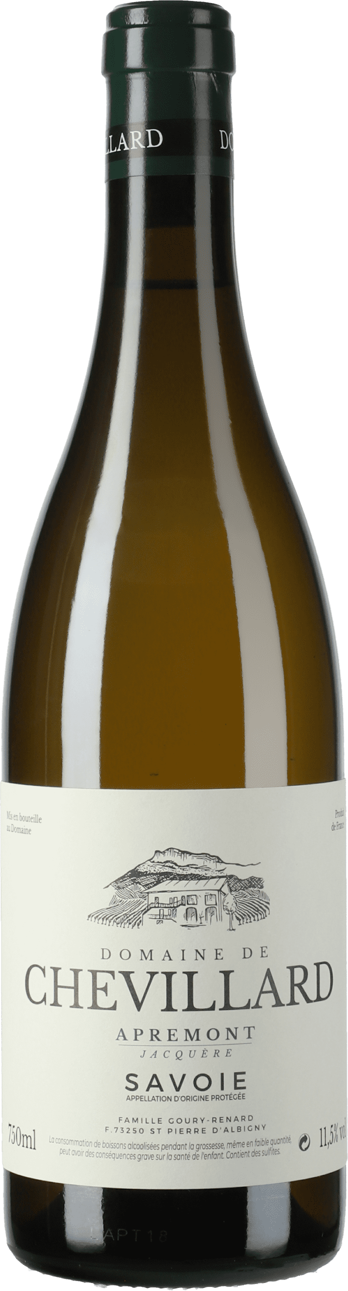 Domaine de Chevillard: Cru Apremont Jacquere 2021