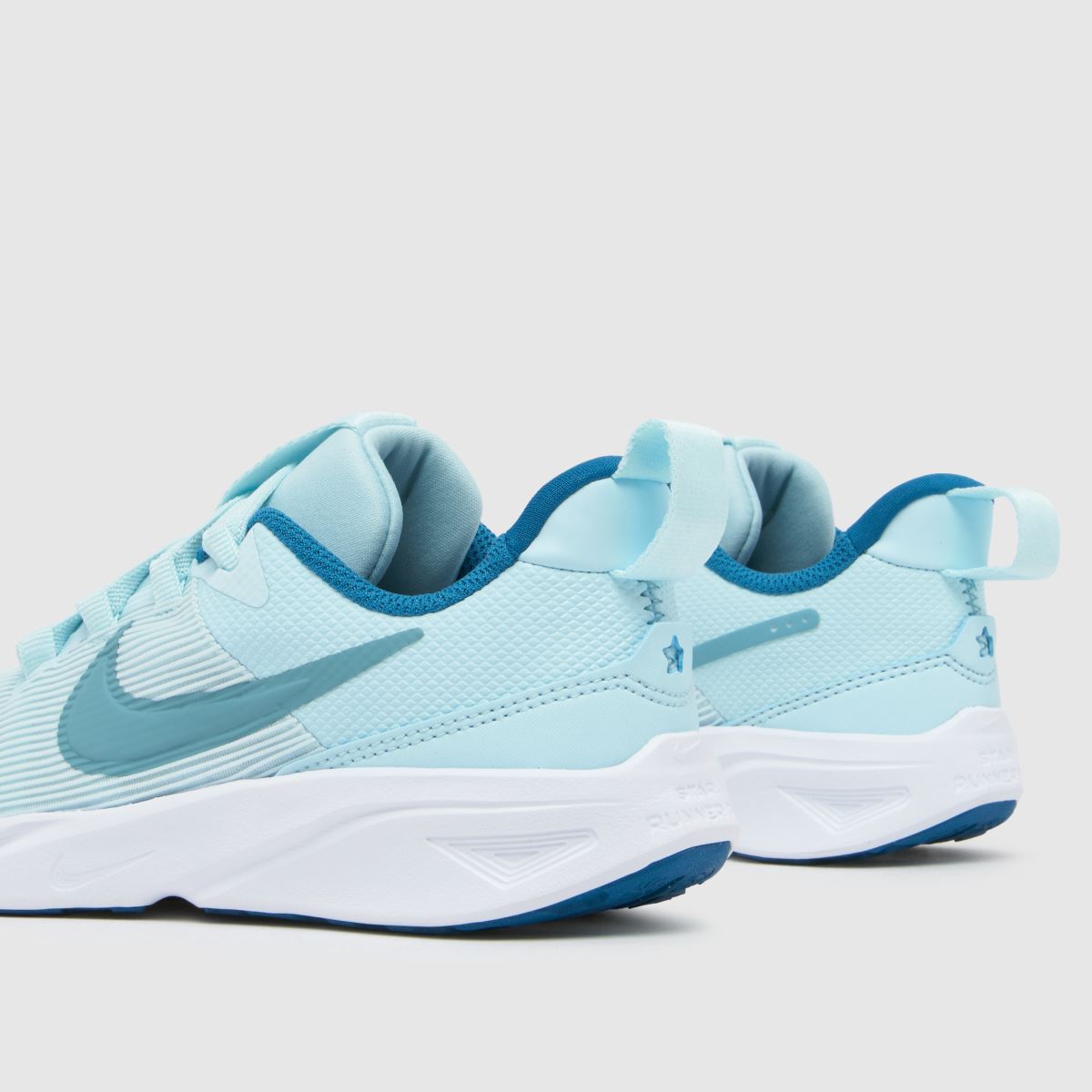 Nike Star Runner 4 Lány Utcai Cipő Fehér & Kék |