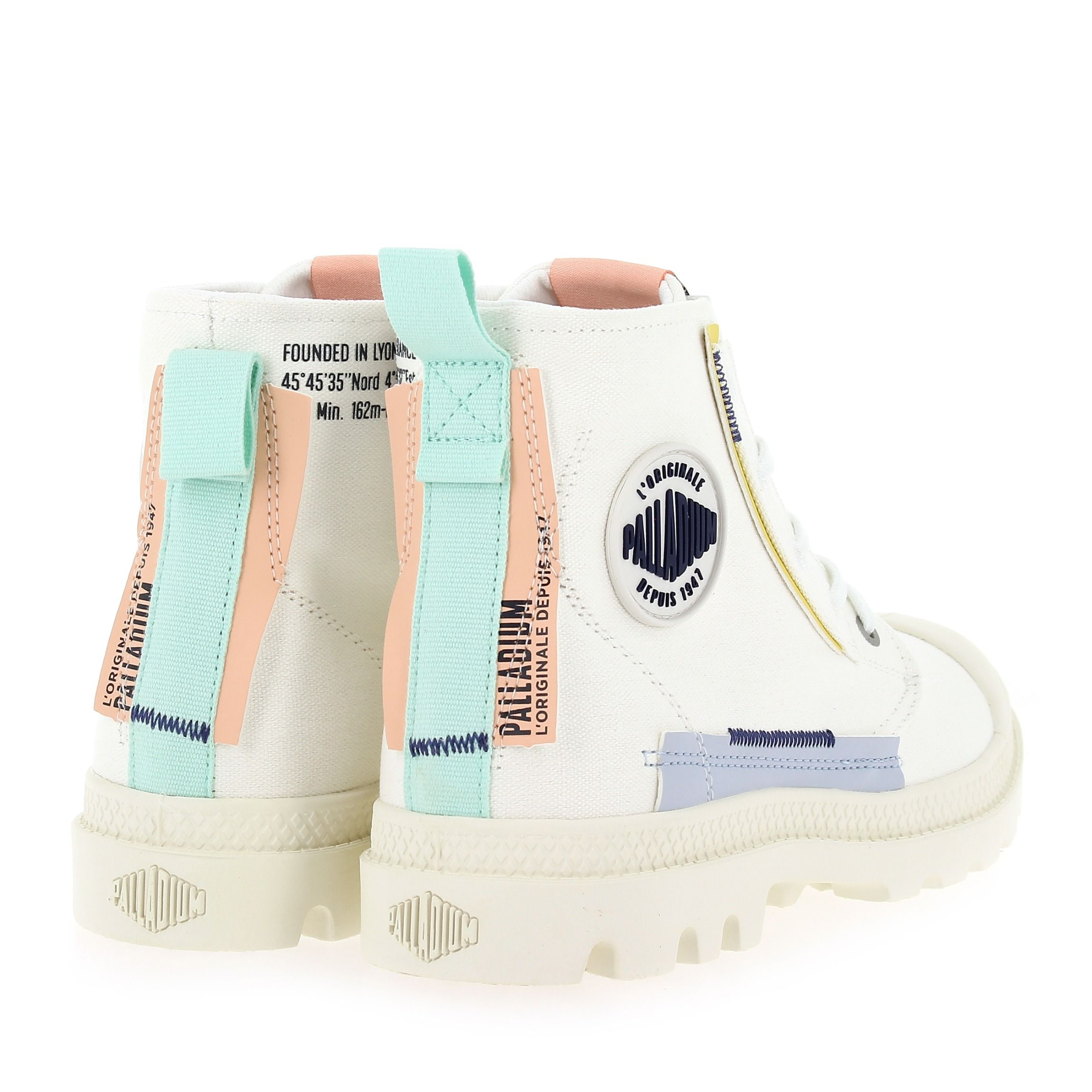 Palladium  PAMPA UNI - Blanc Multi