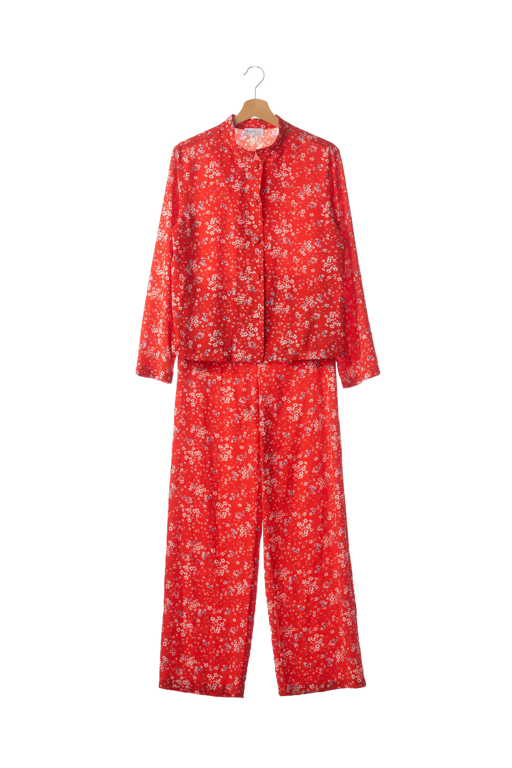 Agnes B Ensembles Pantalon Femme couleur rouge