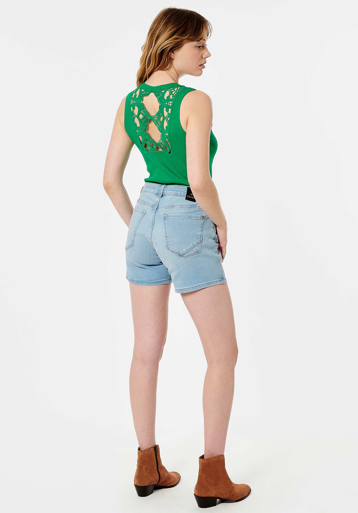 JUBS   Débardeur vert Femme