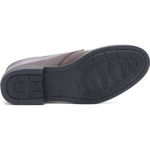 Lottusse Braune Kruste Anilin Kalbsleder Loafers