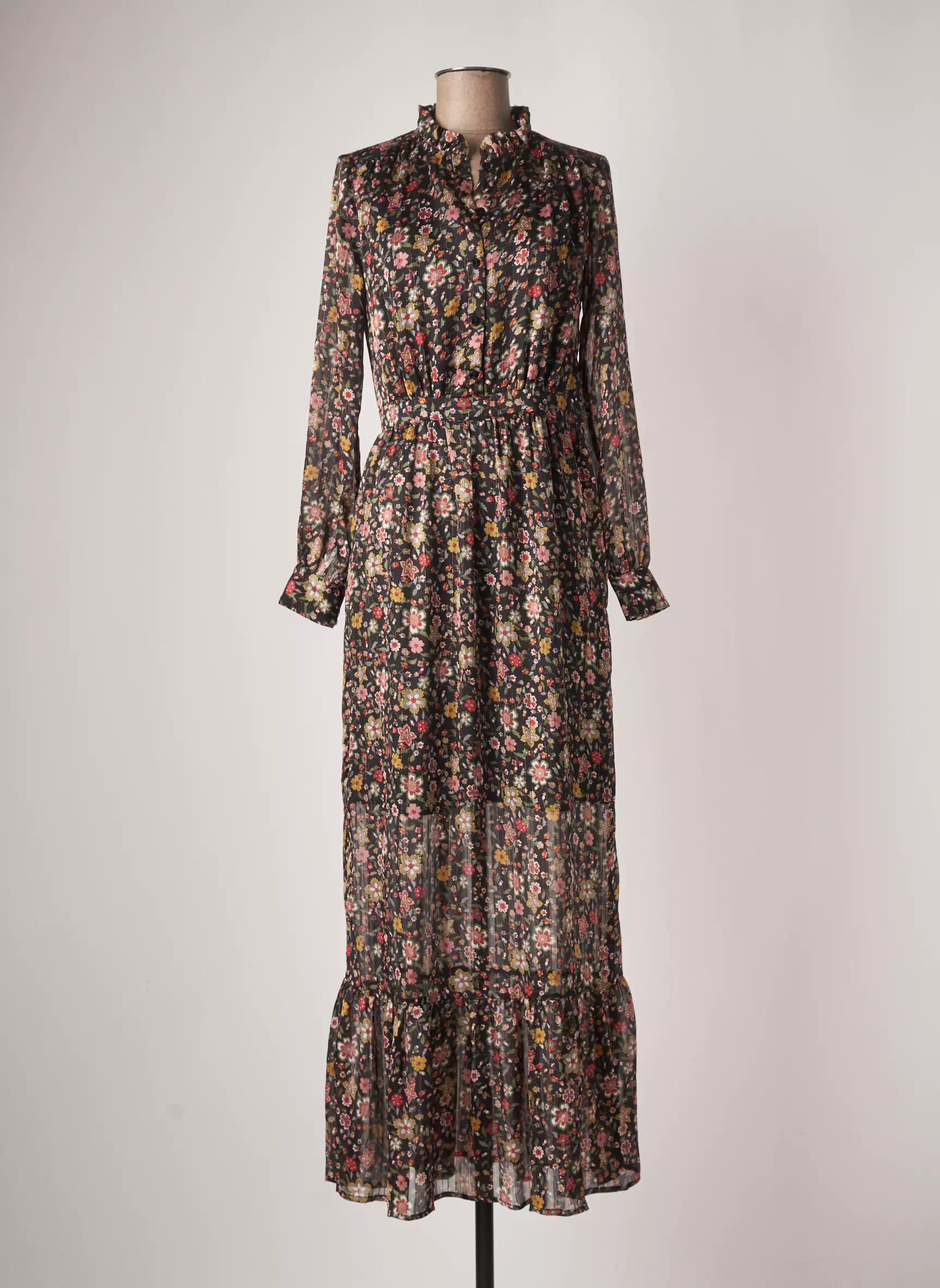 Lpb Robes Longues Femme couleur noir