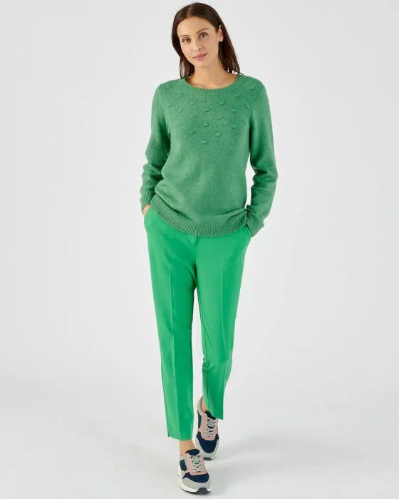Pull maille chaude fantaisie, manches longues Thermolactyl