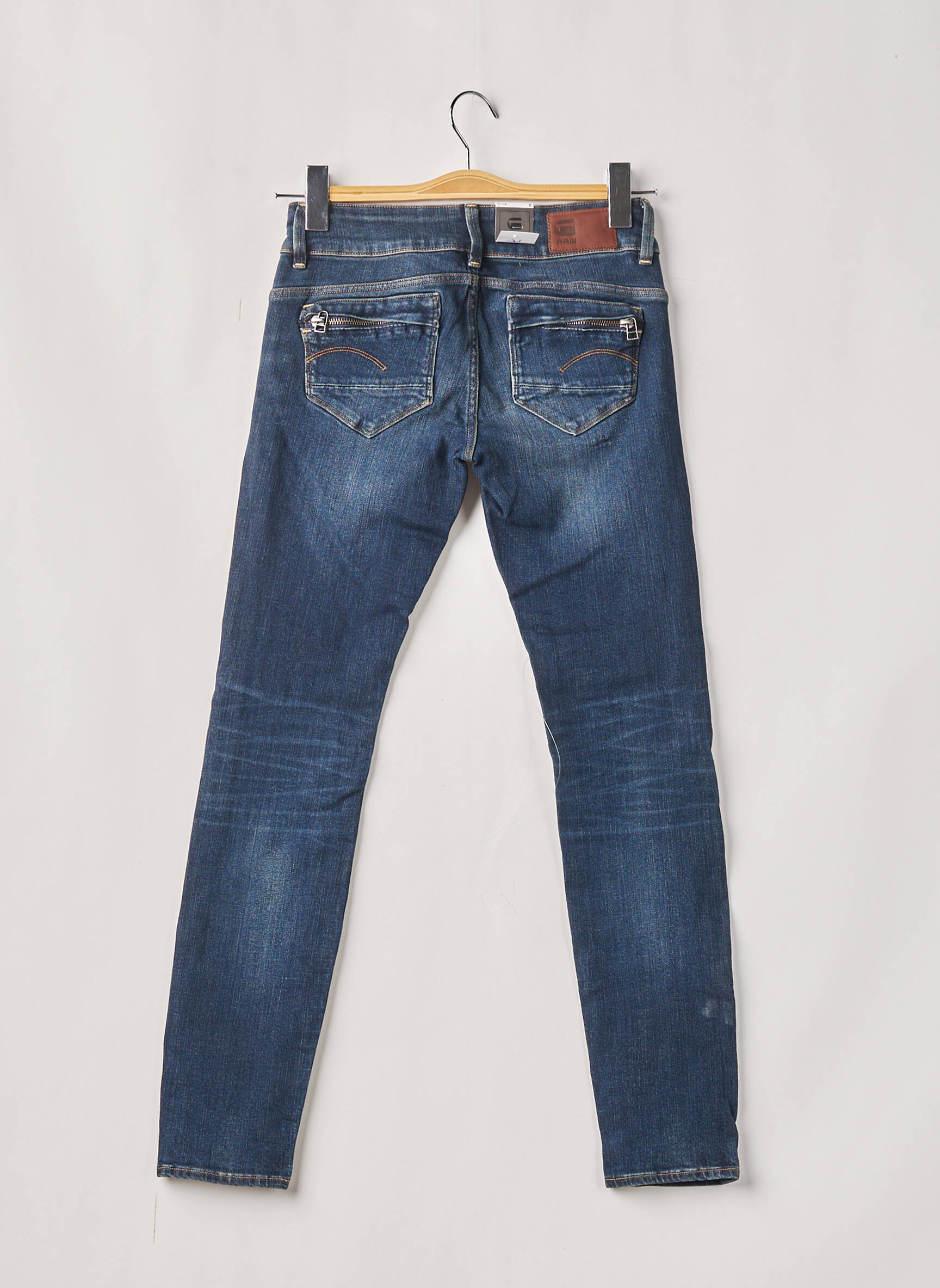 G Star Jeans Skinny Femme couleur bleu
