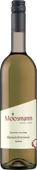 2020 Buchholzer Sonnhalde Gewürztraminer Spätlese süß - Weingut Moosmann