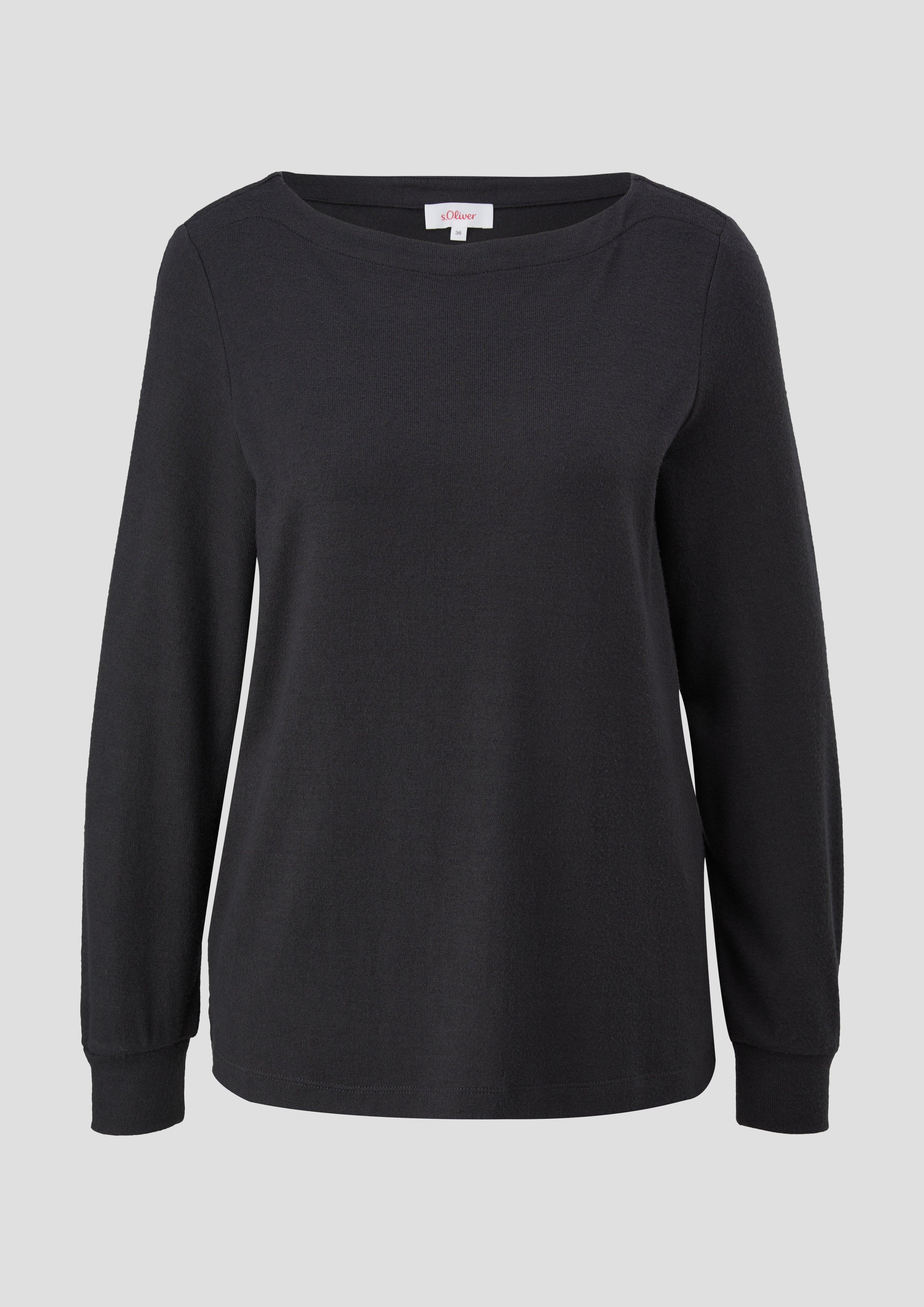 Longsleeve aus Viskosemix  2137118-9898