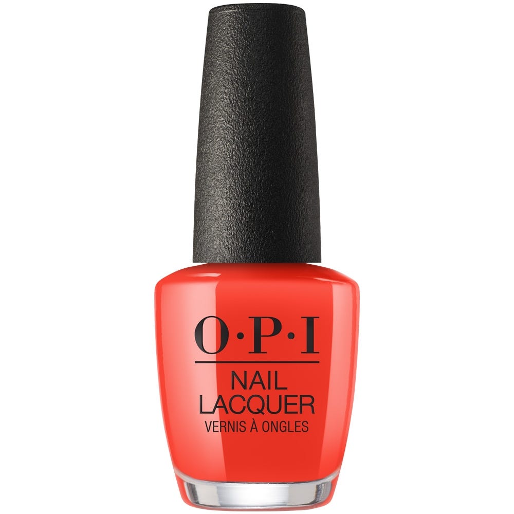 OPI LISBON Nail Laquer A Red-vival City 15 ml
