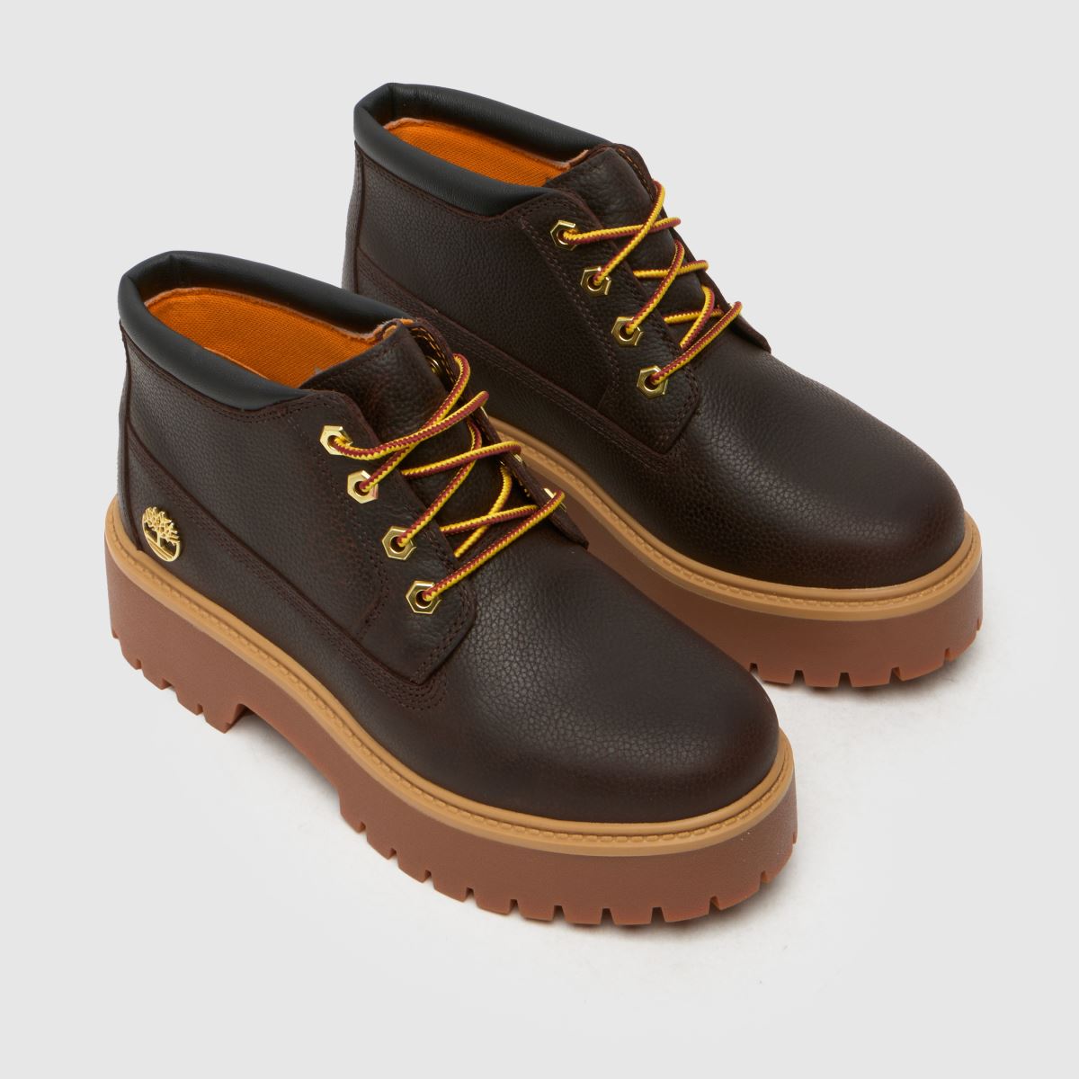 Timberland – Stone Street – Mörkbruna chukka-stövlar