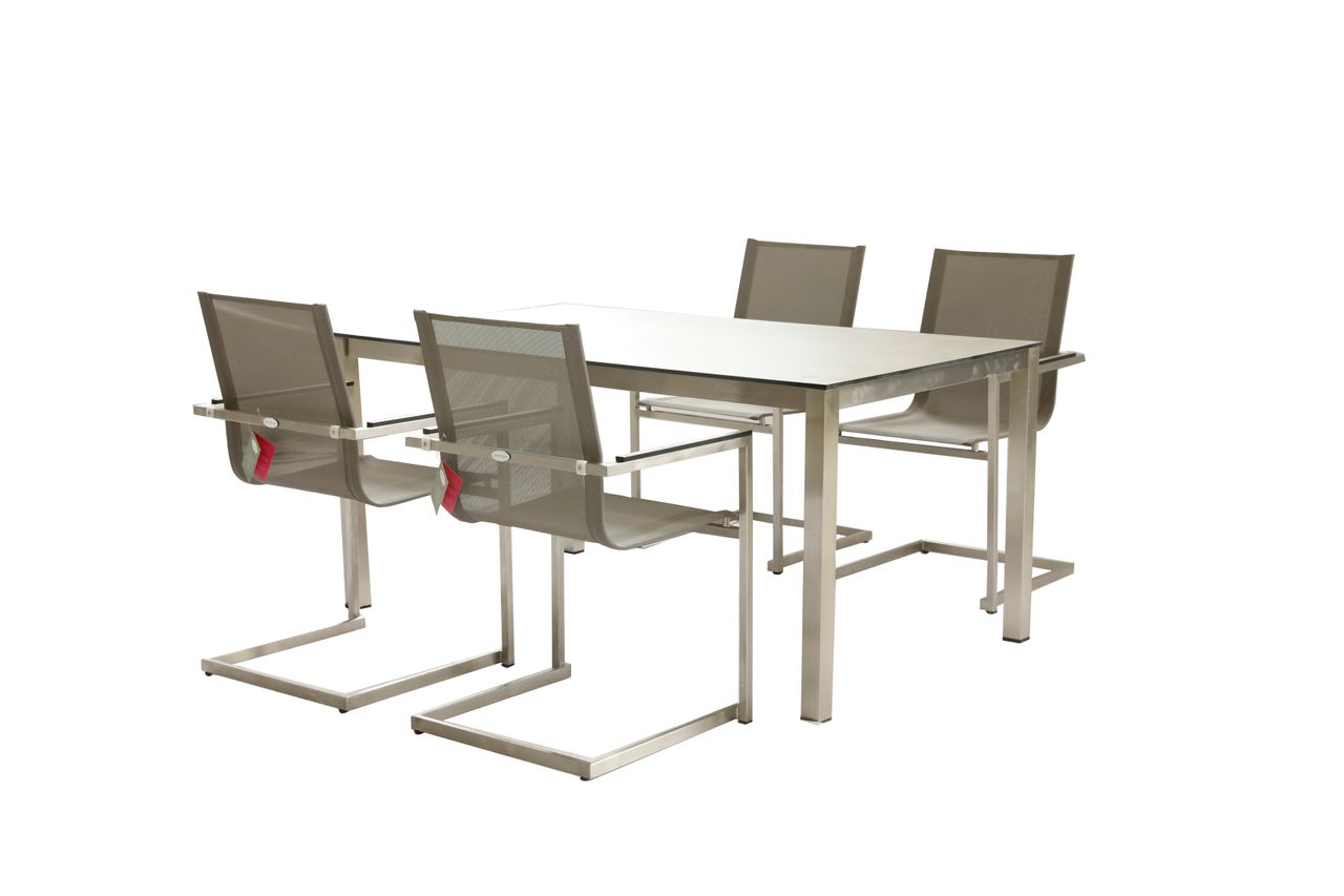 Garden Pleasure Tischgruppe SIENNA 14, 5.-tlg.