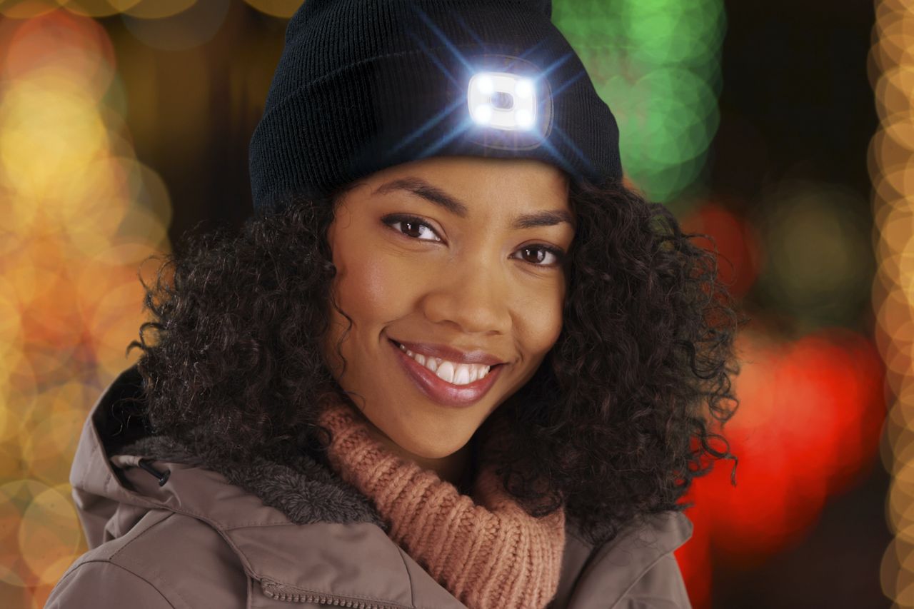 MASCOT ONLINE Beanie mit LED-Leuchte