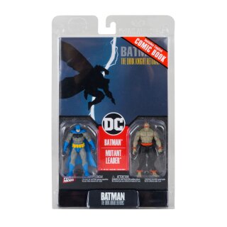 DC Direct Gaming Actionfiguren & Comic - Batman (Blue) & Mutant Leader (Dark Knight Returns #1)