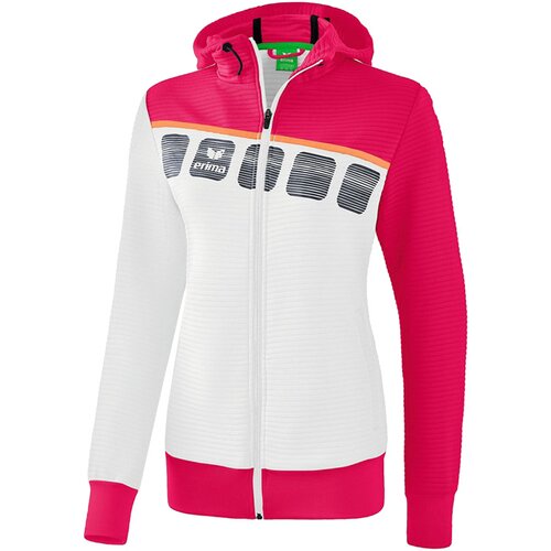 FUSSBALL - TEAMSPORT TEXTIL - JACKEN 5-C TRAININGSJACKE MIT KAPUZE KIDS