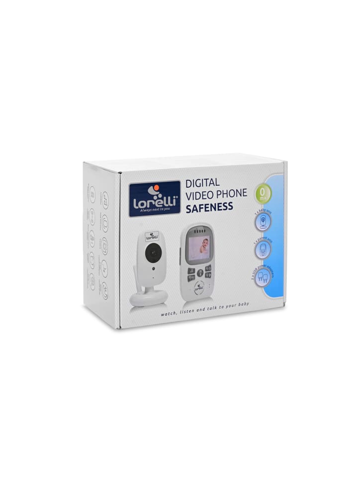 Lorelli Babyphone Safeness, Nachtsicht in weiß günstig kaufen onesize