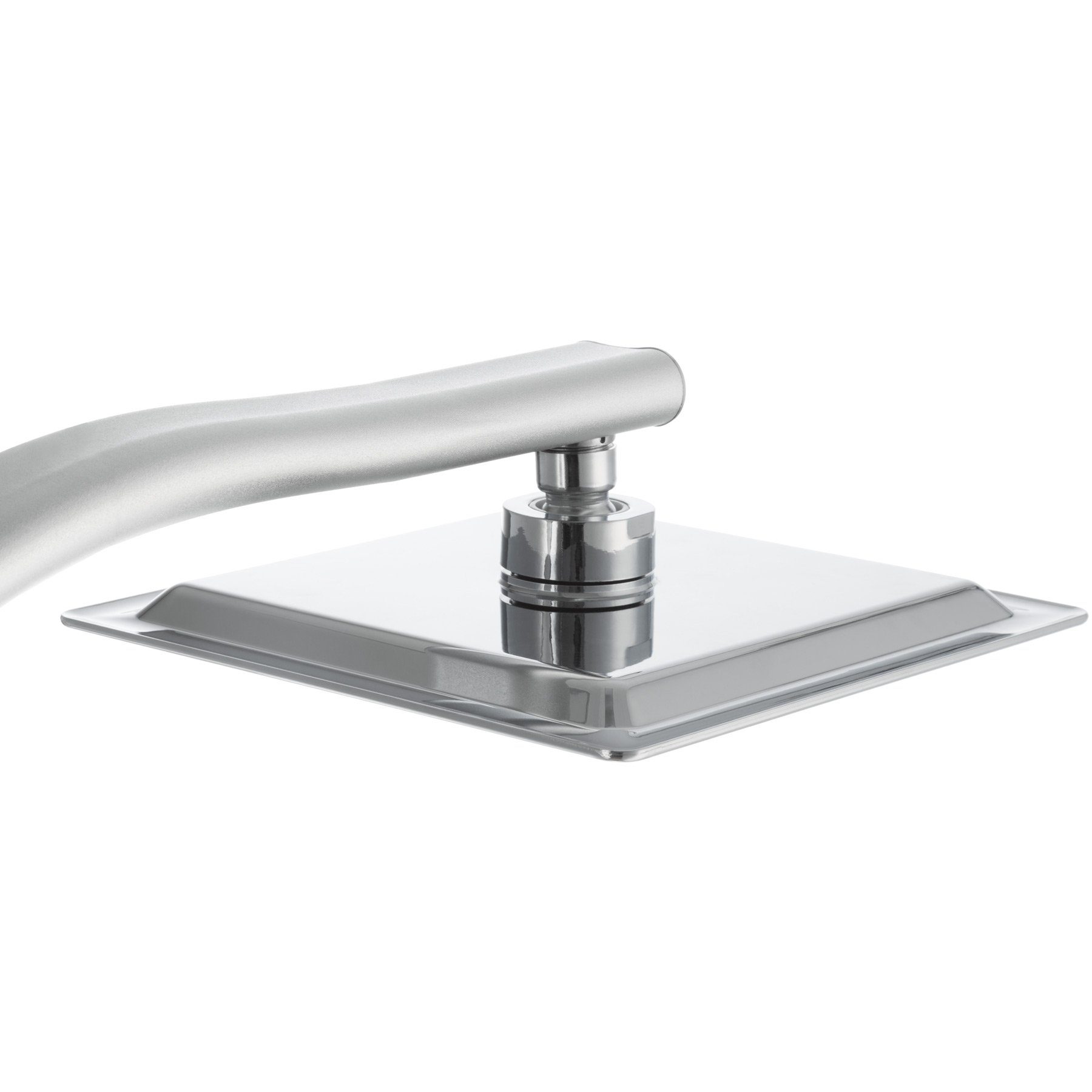 tectake Duscharmatur Duschsystem Regendusche mit Handbrause und