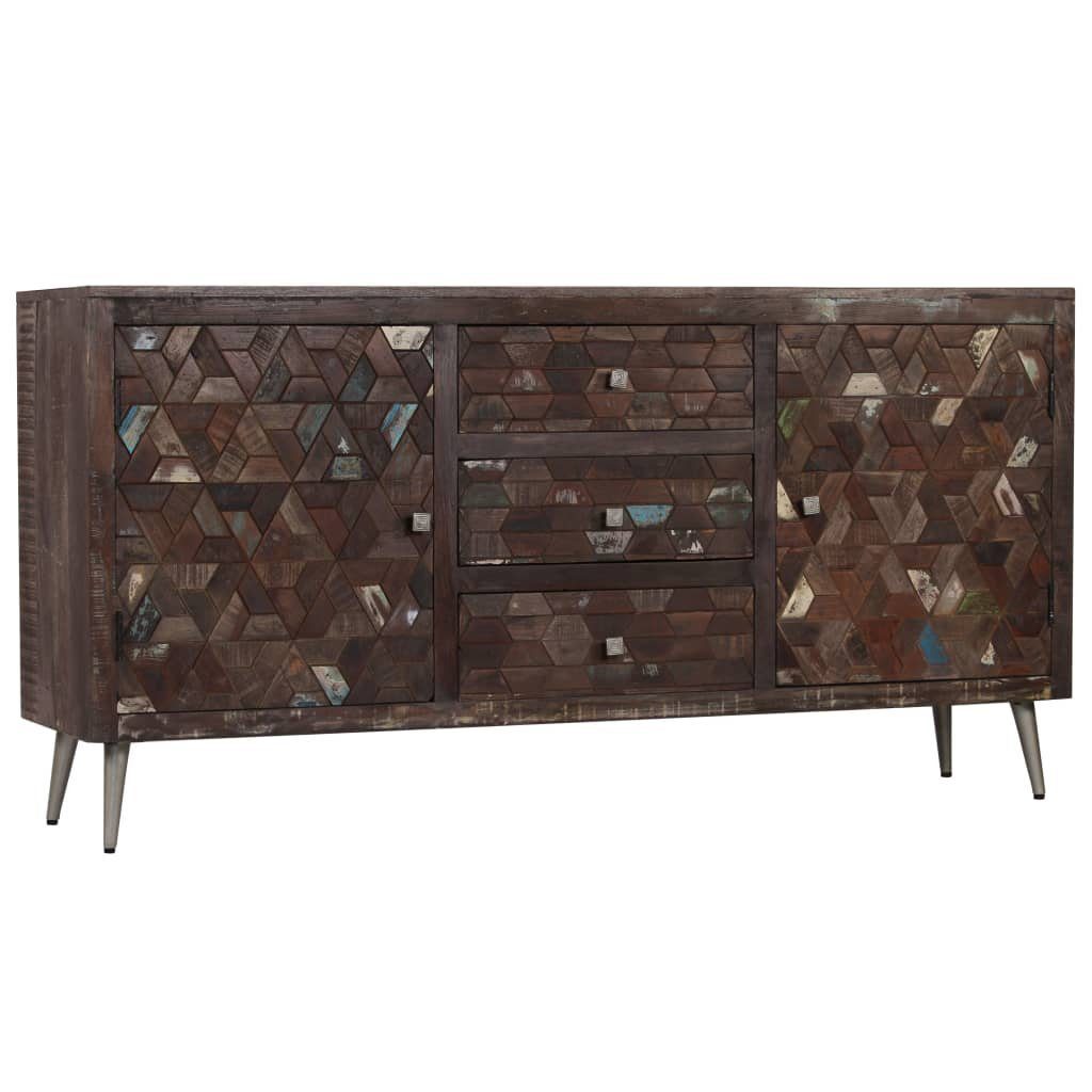 vidaXL Sideboard Sideboard Altholz Massiv 160x40x80 cm (1 St)
