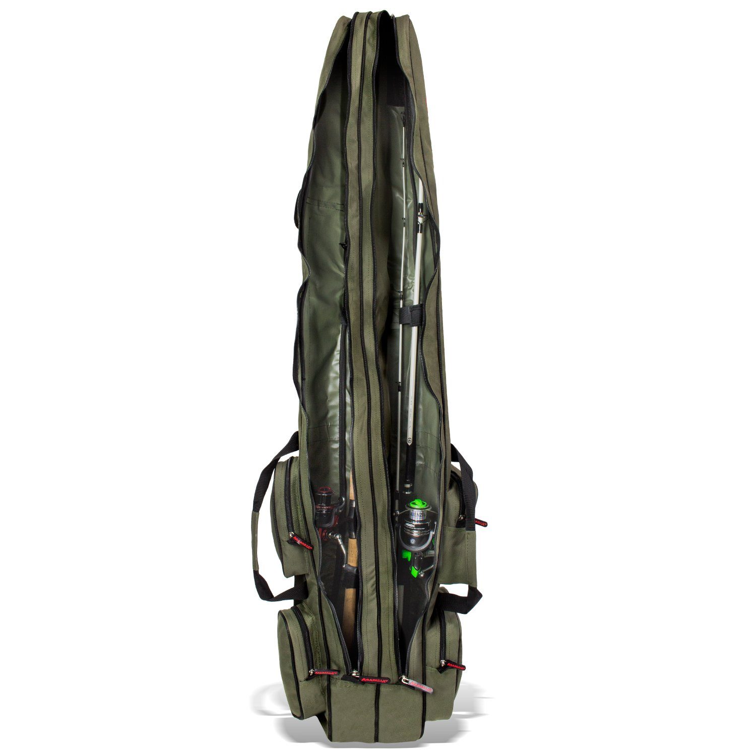 Arapaima Fishing Equipment Angelrutentasche rise (1-tlg), 2-Fach Rutentasche Angeltasche