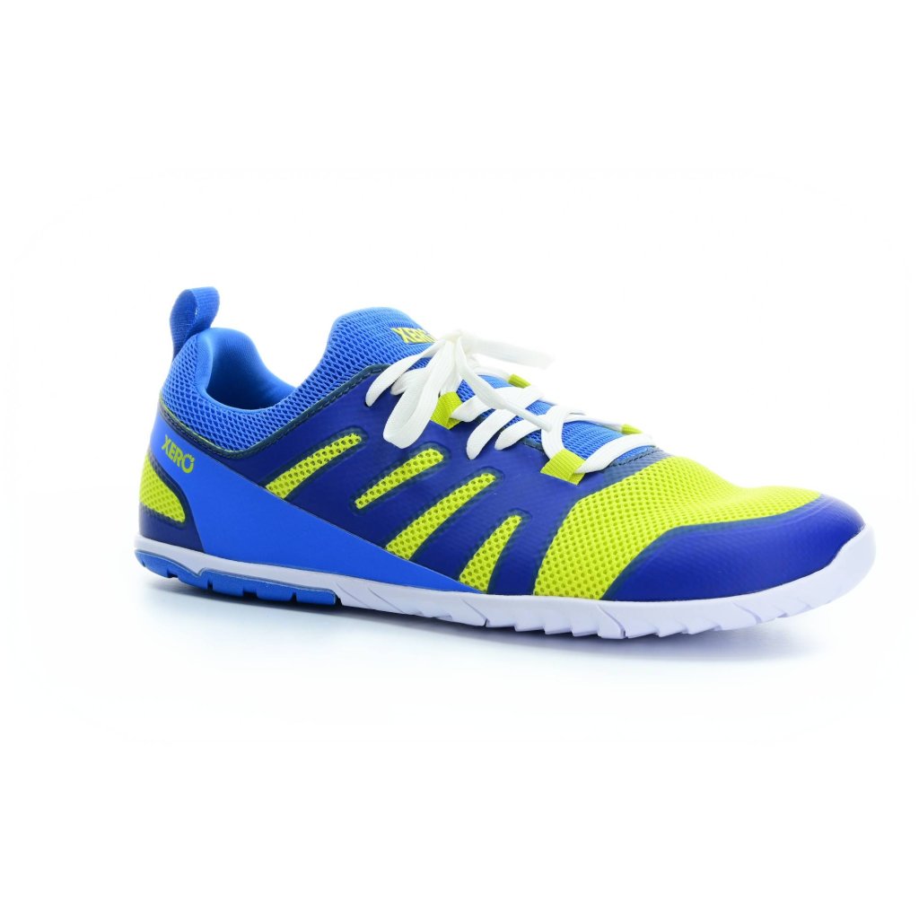 Xero Shoes Forza Runner Victory Blue/sulphur M sportliche Barfußschuhe