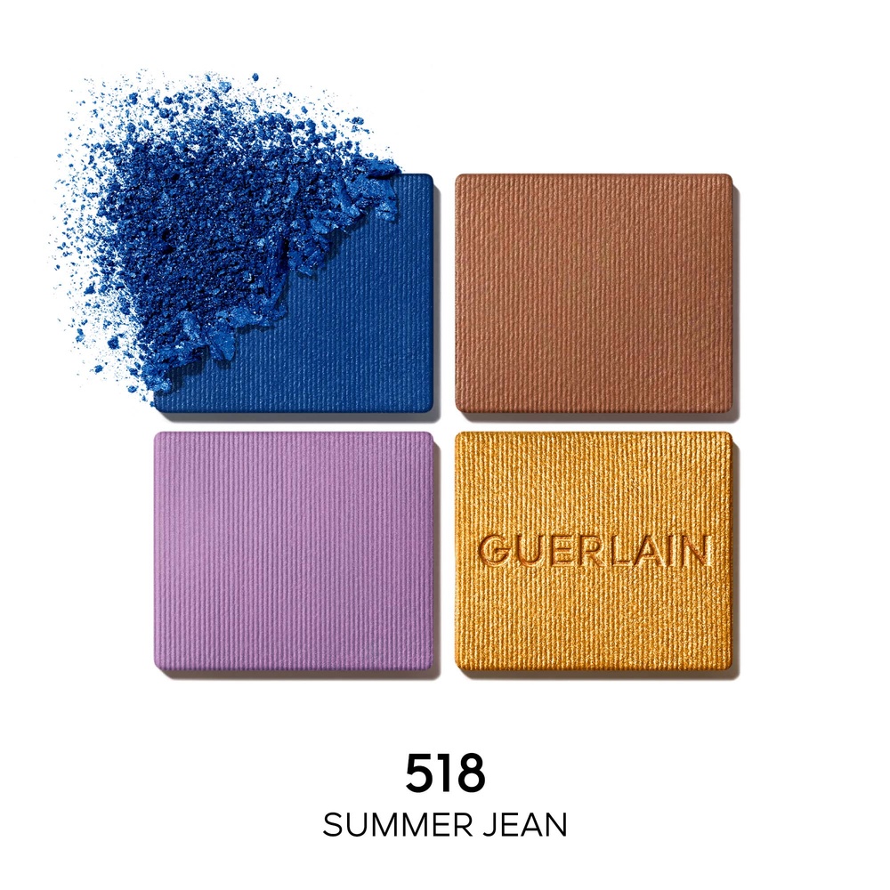 Guerlain OMBRES G Ombres à paupières 4 couleurs - Édition Limitée Floral Denim
