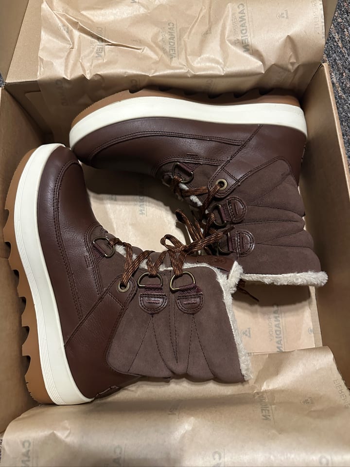 Kamik Leder-Winterstiefel 
