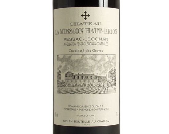 Château la Mission Haut-Brion Rouge 2002 Bordeaux Pessac-Léognan