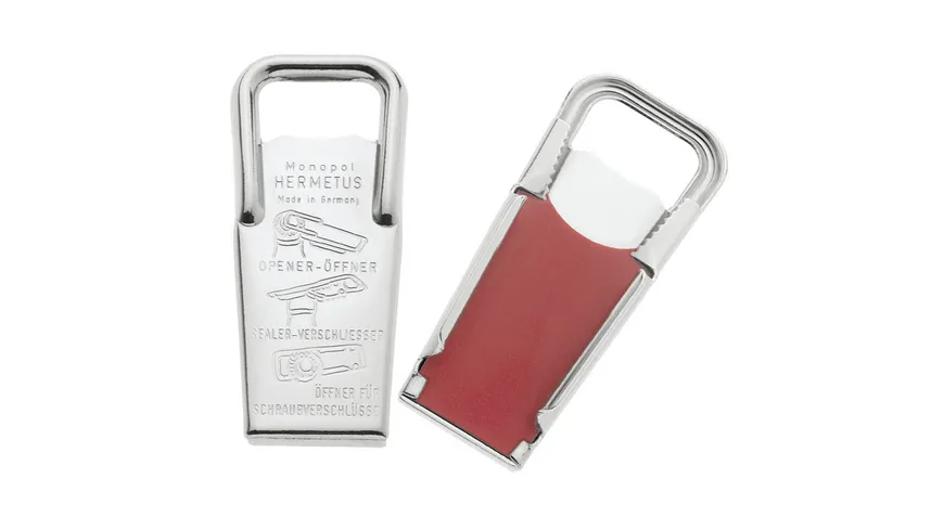 WESTMARK Flaschenöffner und -verschließer »Hermetus« silber