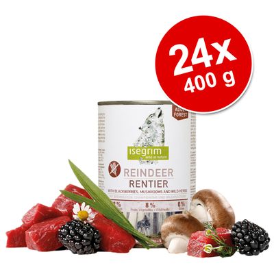 Sparpaket Isegrim Adult 24 x 400 g