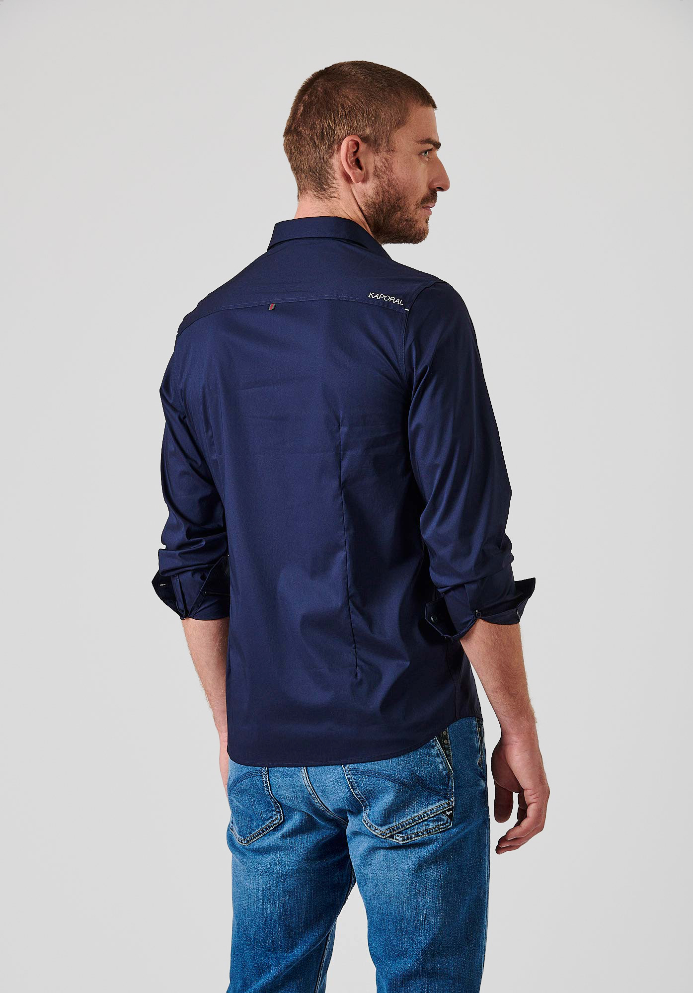 SURAJ  Chemise bleue Homme