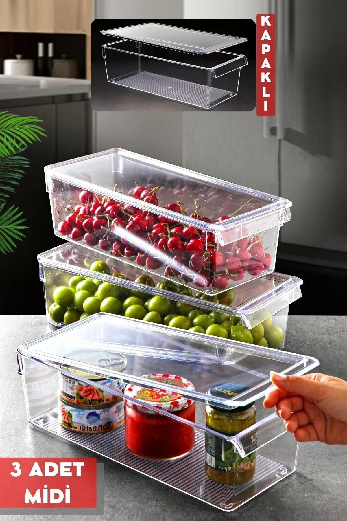 Nandy Home  Aufbewahrung Kleiderschrank - Orange - Plastik